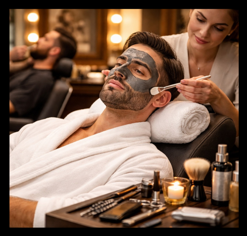 Hair styling salon in Gachibowli with modern haircut service